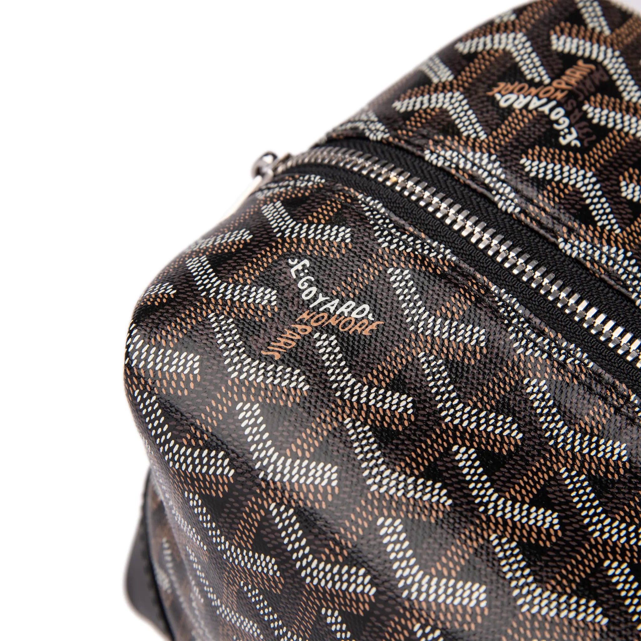 Goyard Bowling 25 Toiletry Bag - Black