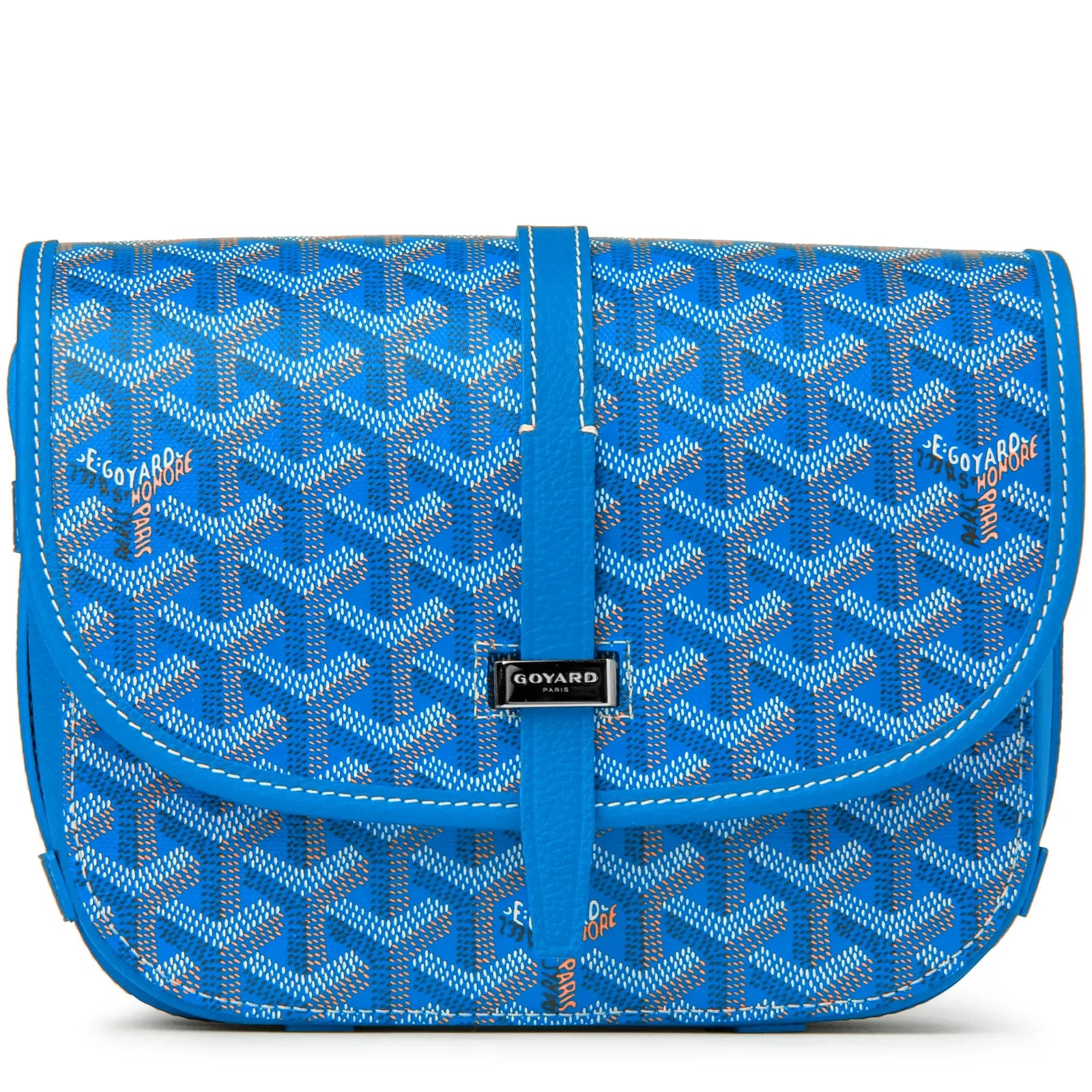 Goyard Belvédère PM Crossbody Bag – Sky Blue