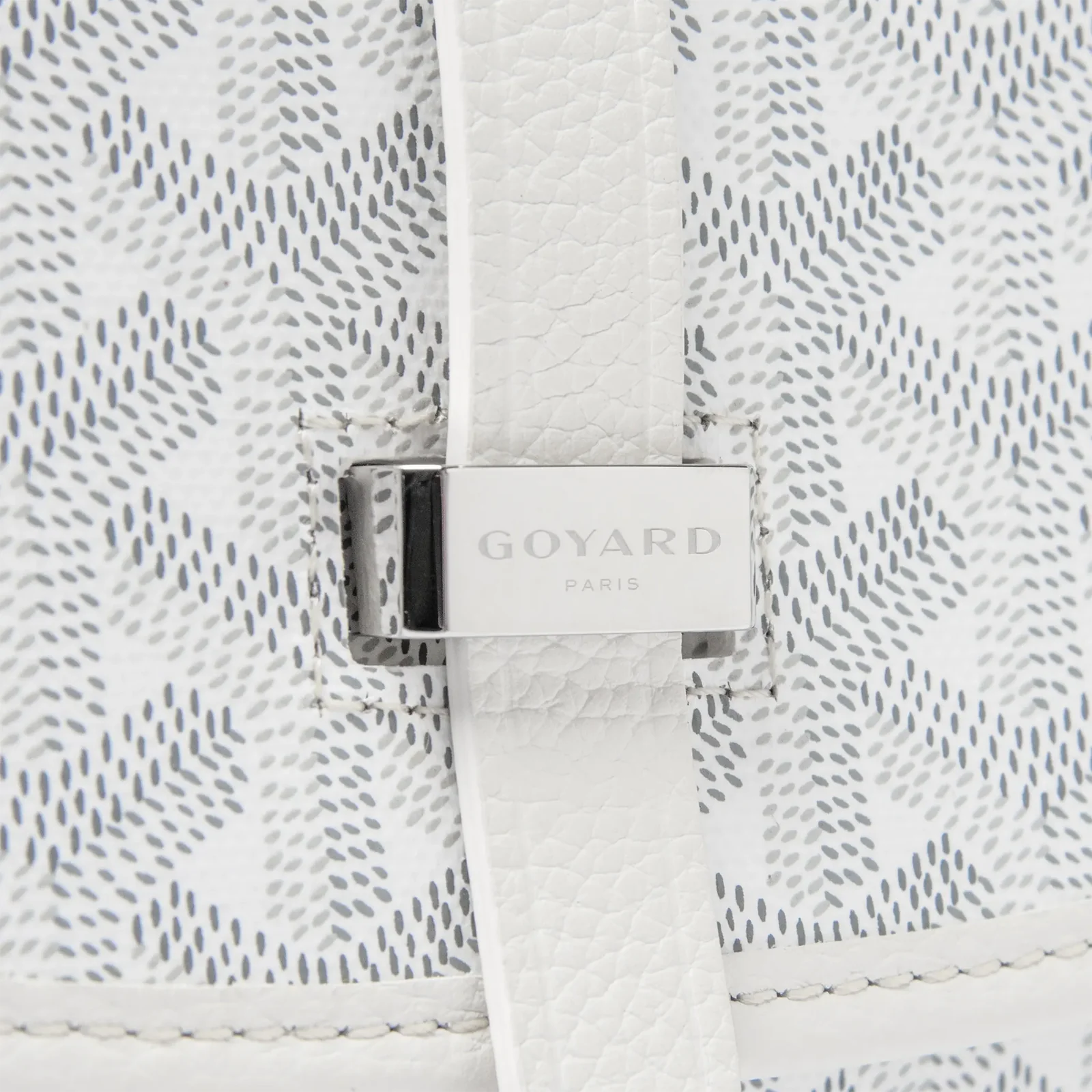Goyard Belvédère PM Crossbody Bag – White