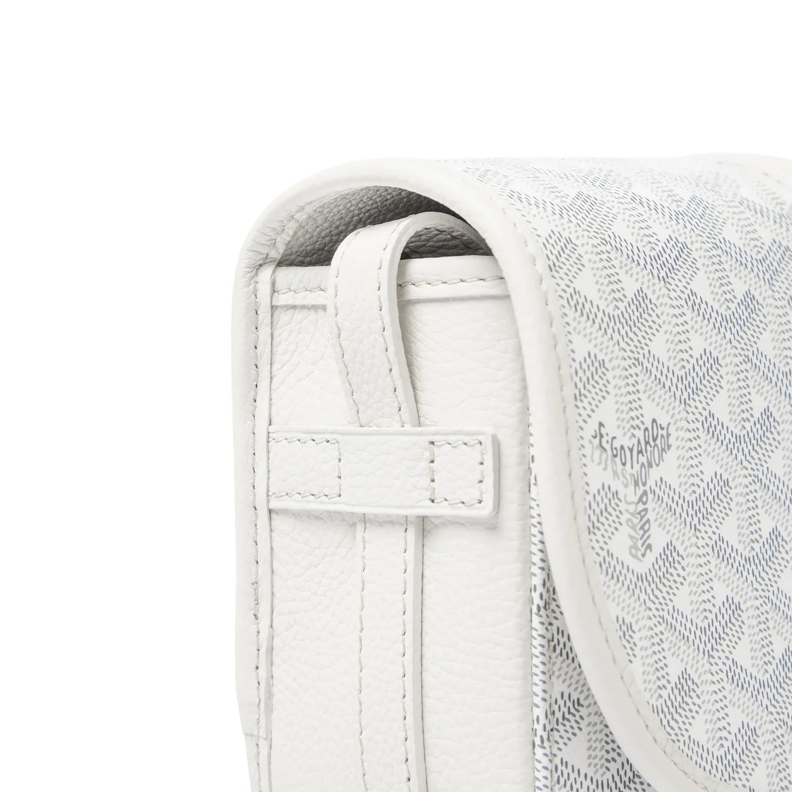 Goyard Belvédère PM Crossbody Bag – White