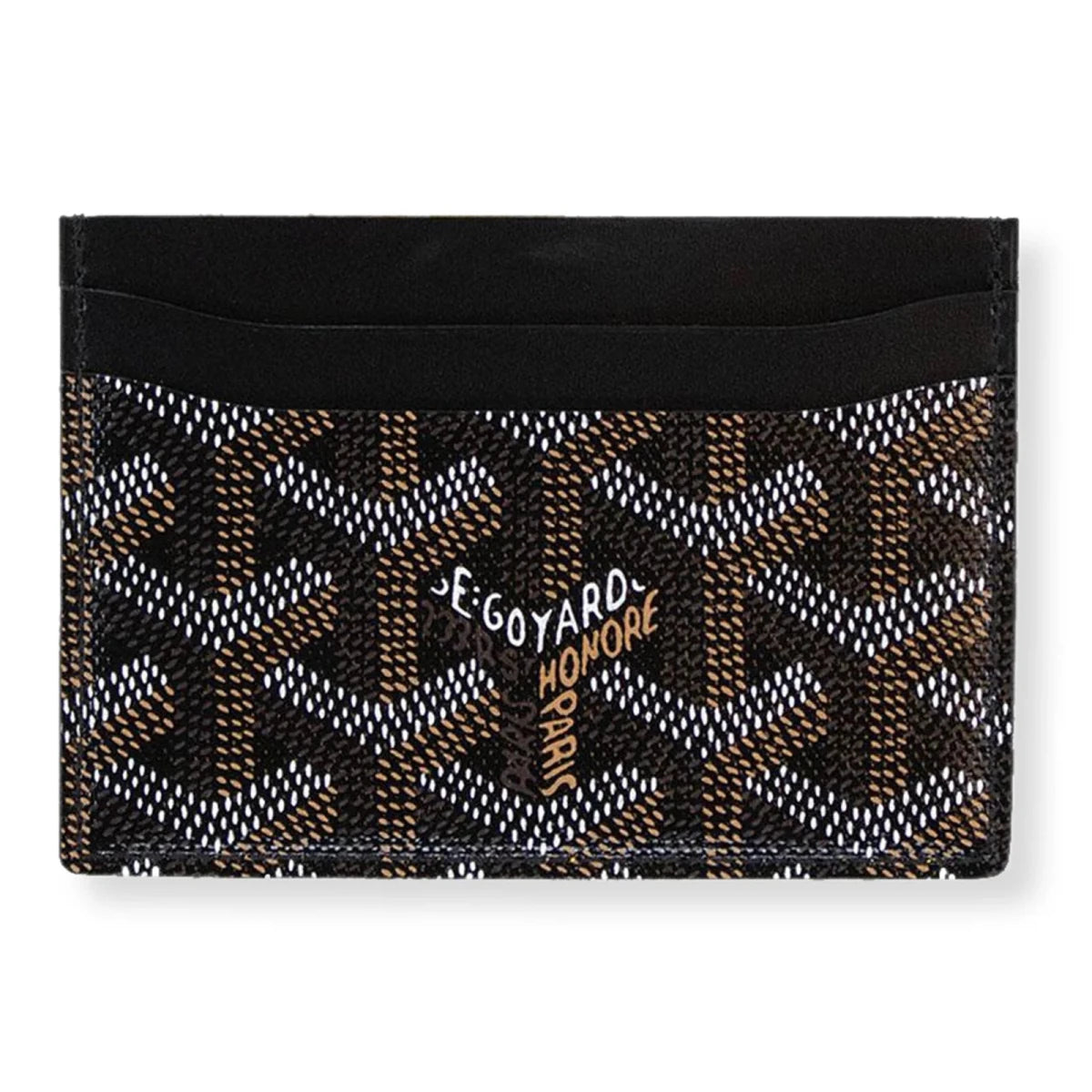 Goyard Saint Sulpice Card Holder - Black - DREAMWEAR