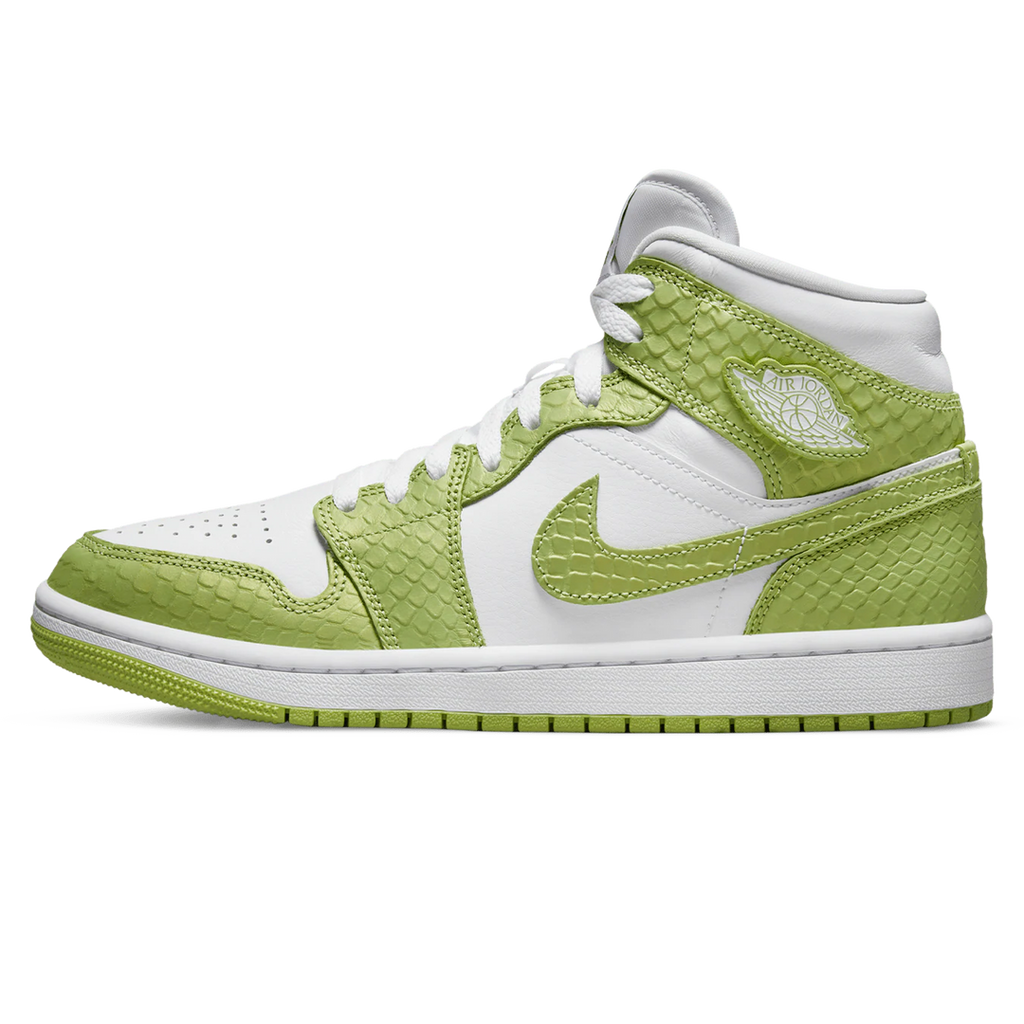 AIR JORDAN 1 MID SE 'GREEN PYTHON' - DREAMWEAR