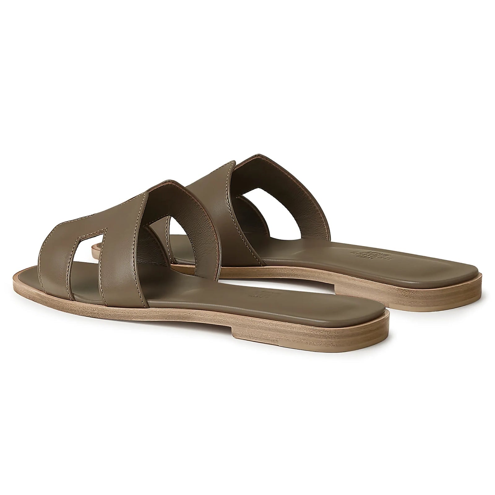 Hermès Paris Oran Sandal Étoupe