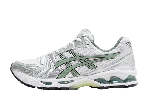ASICS GEL-KAYANO 14 White Silver 'Green Metallic'