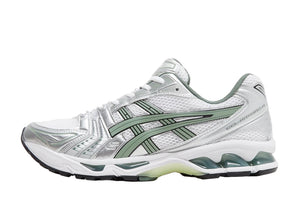 ASICS GEL-KAYANO 14 White Silver 'Green Metallic'