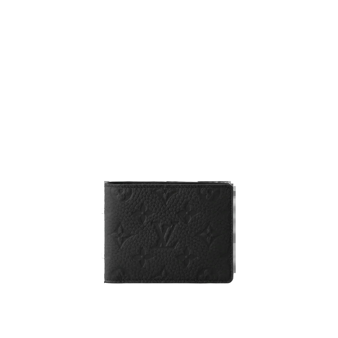 Louis Vuitton Eclipse LV Monogram - Black Leather Bifold Wallet - DREAMWEAR