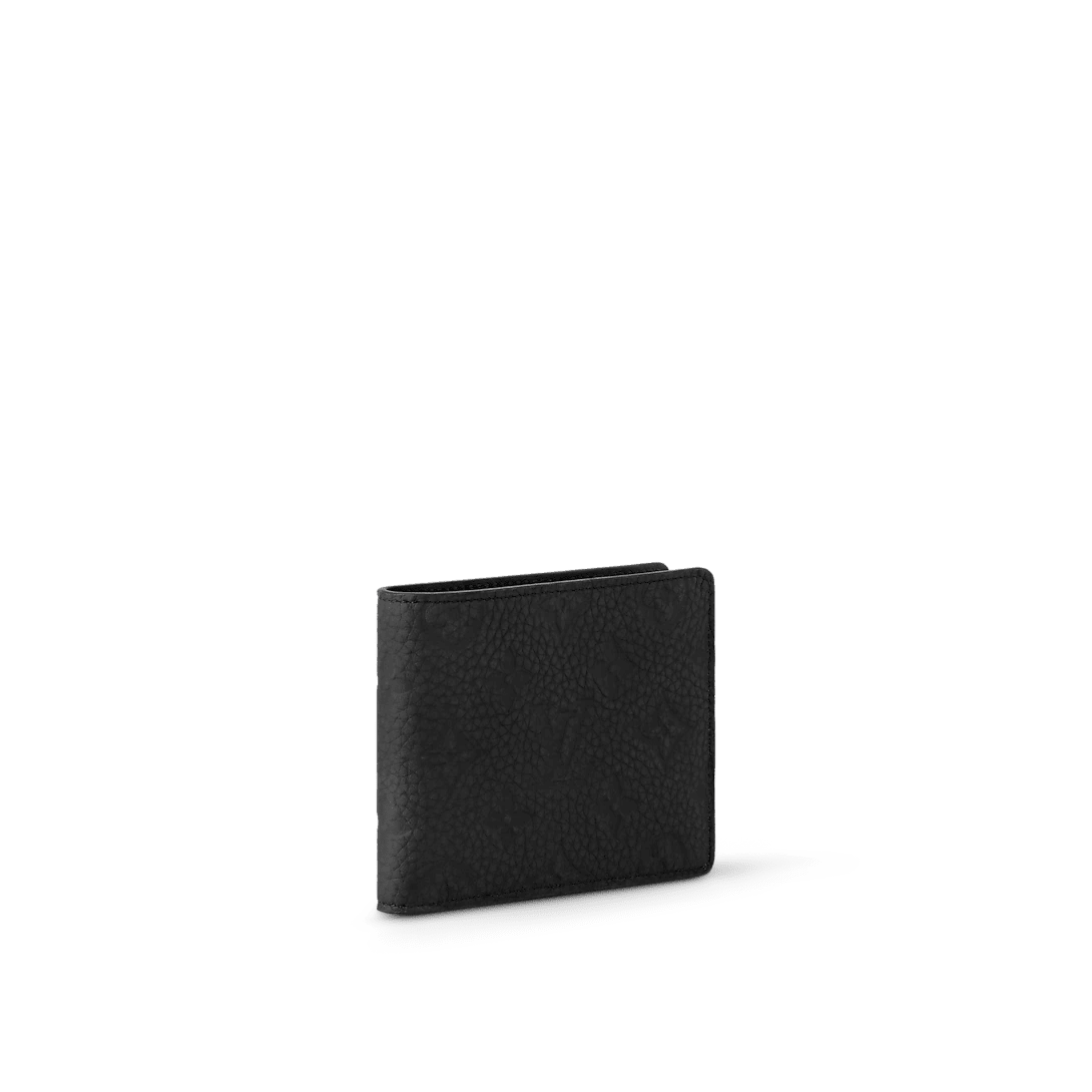 Louis Vuitton Eclipse LV Monogram - Black Leather Bifold Wallet - DREAMWEAR