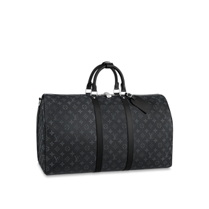 Louis Vuitton Keepall Bandoulière 55 Monogram Eclipse Bag