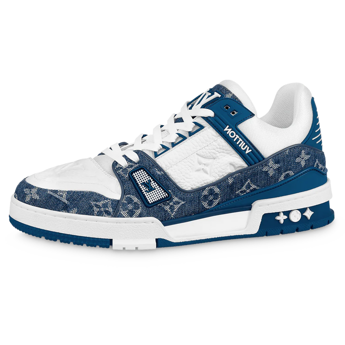 Louis Vuitton Trainer Low 'Monogram Denim' Blue