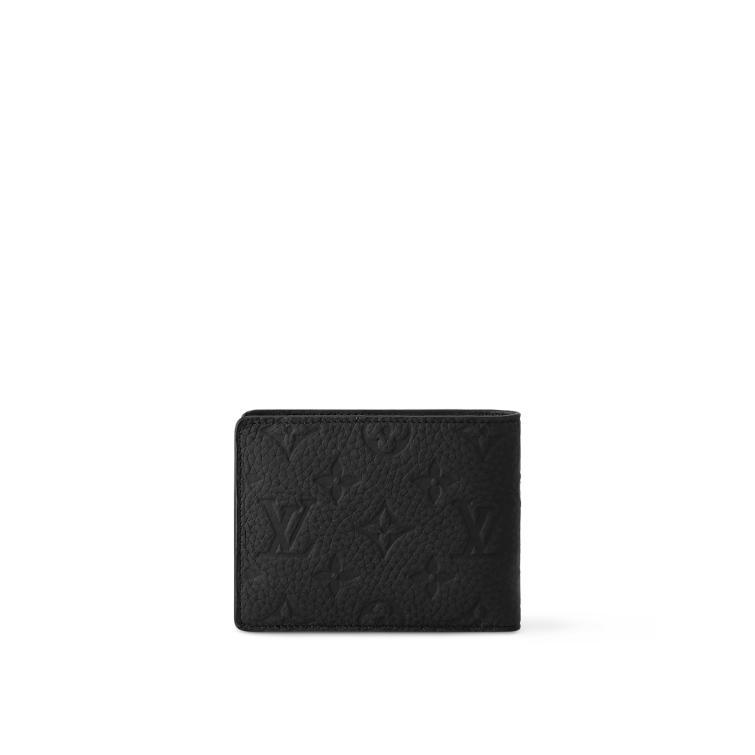 Louis Vuitton Eclipse LV Monogram - Black Leather Bifold Wallet