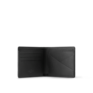 Louis Vuitton Eclipse LV Monogram Black Leather Bifold Wallet
