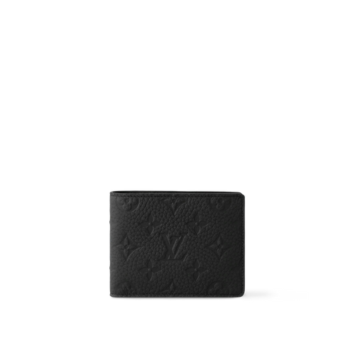 Louis Vuitton Eclipse LV Monogram Black Leather Bifold Wallet