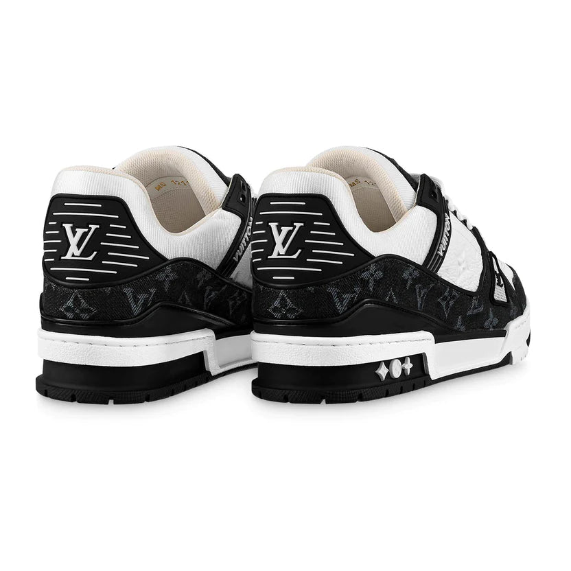 Louis Vuitton Trainer Low Monogram Black - Denim - DREAMWEAR