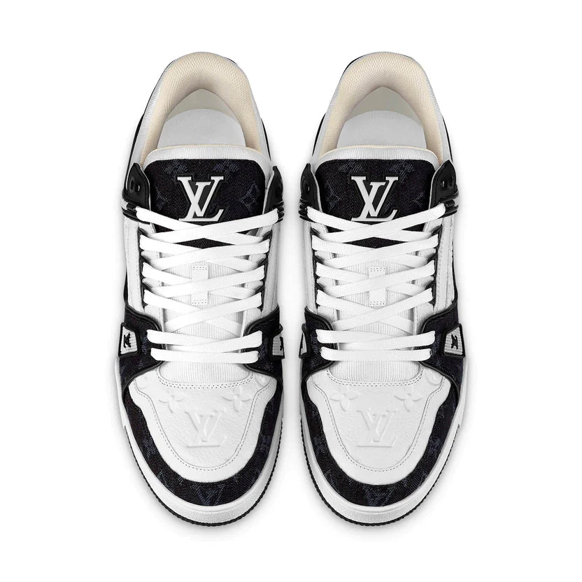 Louis Vuitton Trainer Low Monogram Black - Denim - DREAMWEAR