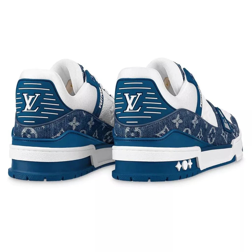 Louis Vuitton Trainer Low Monogram Denim – Blue - DREAMWEAR