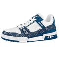 Louis Vuitton Trainer Low Monogram Denim – Blue - DREAMWEAR