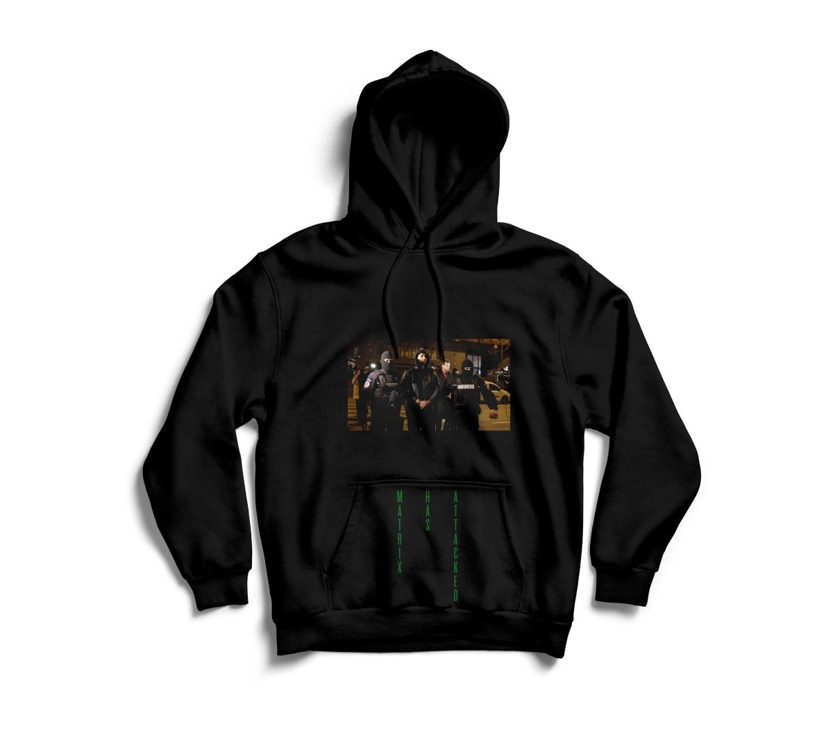 MATRIX INSPIRED HOODIE 'BLACK' - DREAMWEAR