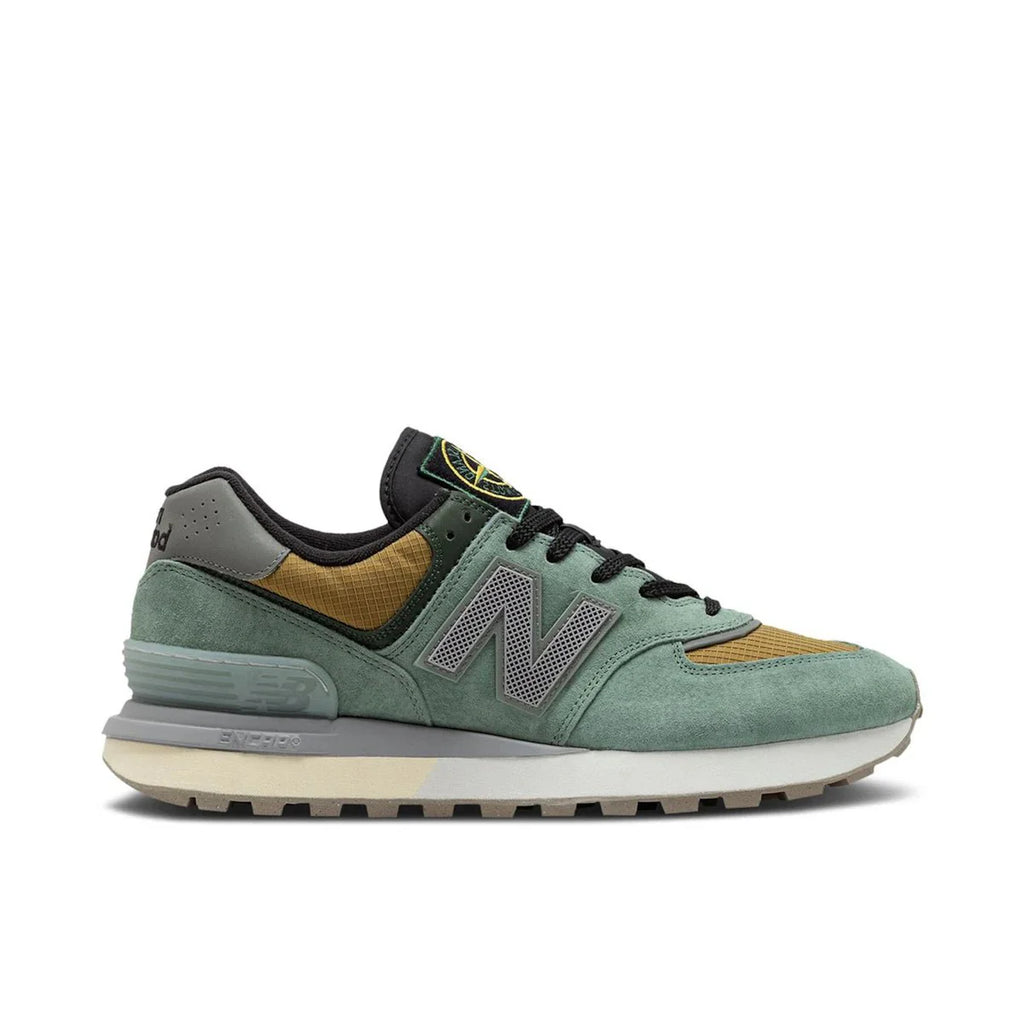 NEW BALANCE 574 LEGACY STONE ISLAND - LIGHT GREEN - DREAMWEAR