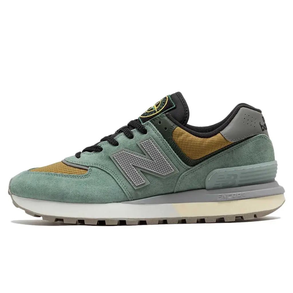NEW BALANCE 574 LEGACY STONE ISLAND - LIGHT GREEN - DREAMWEAR