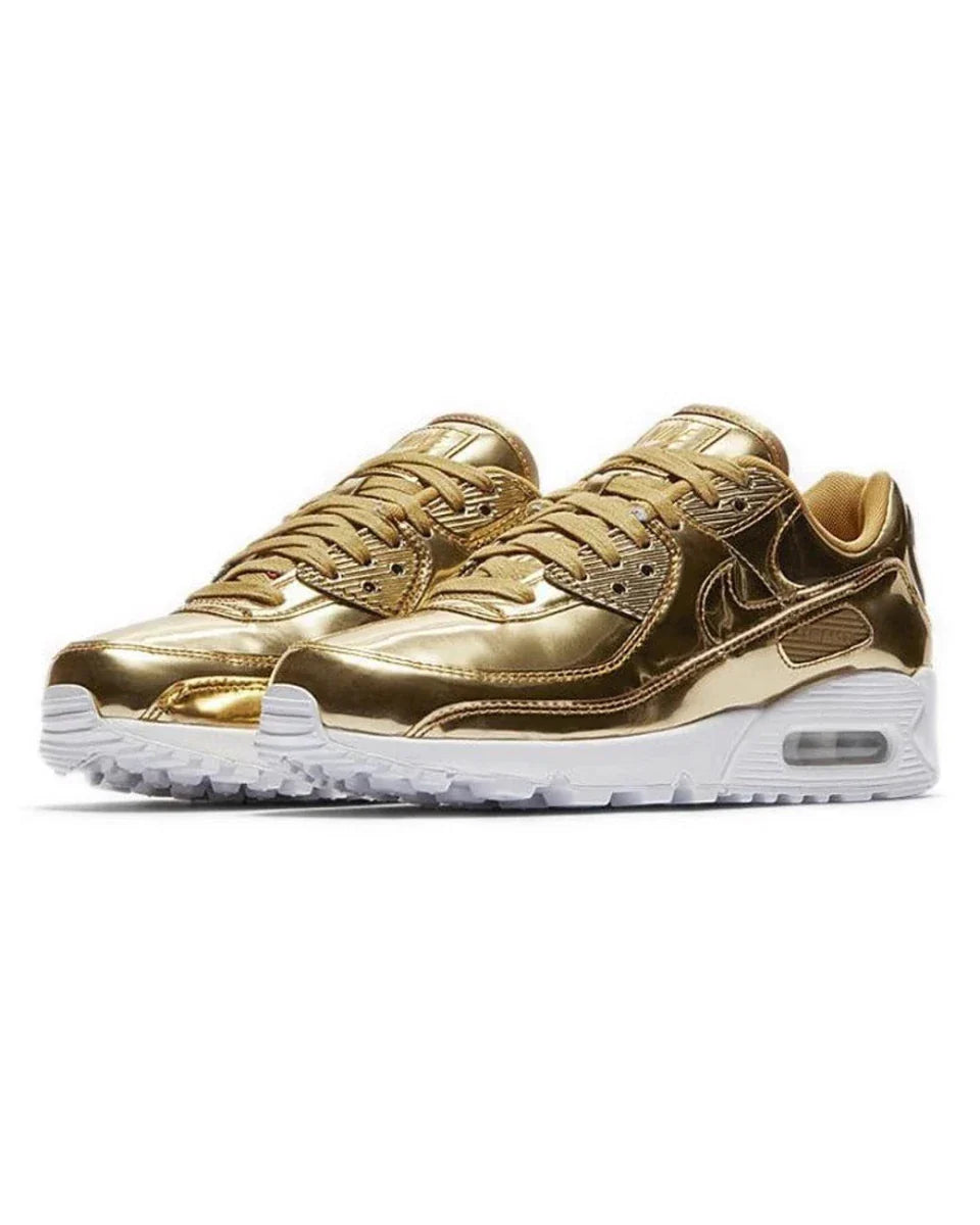 Nike Air Max 90 Metallic Pack - Gold Womens - DREAMWEAR