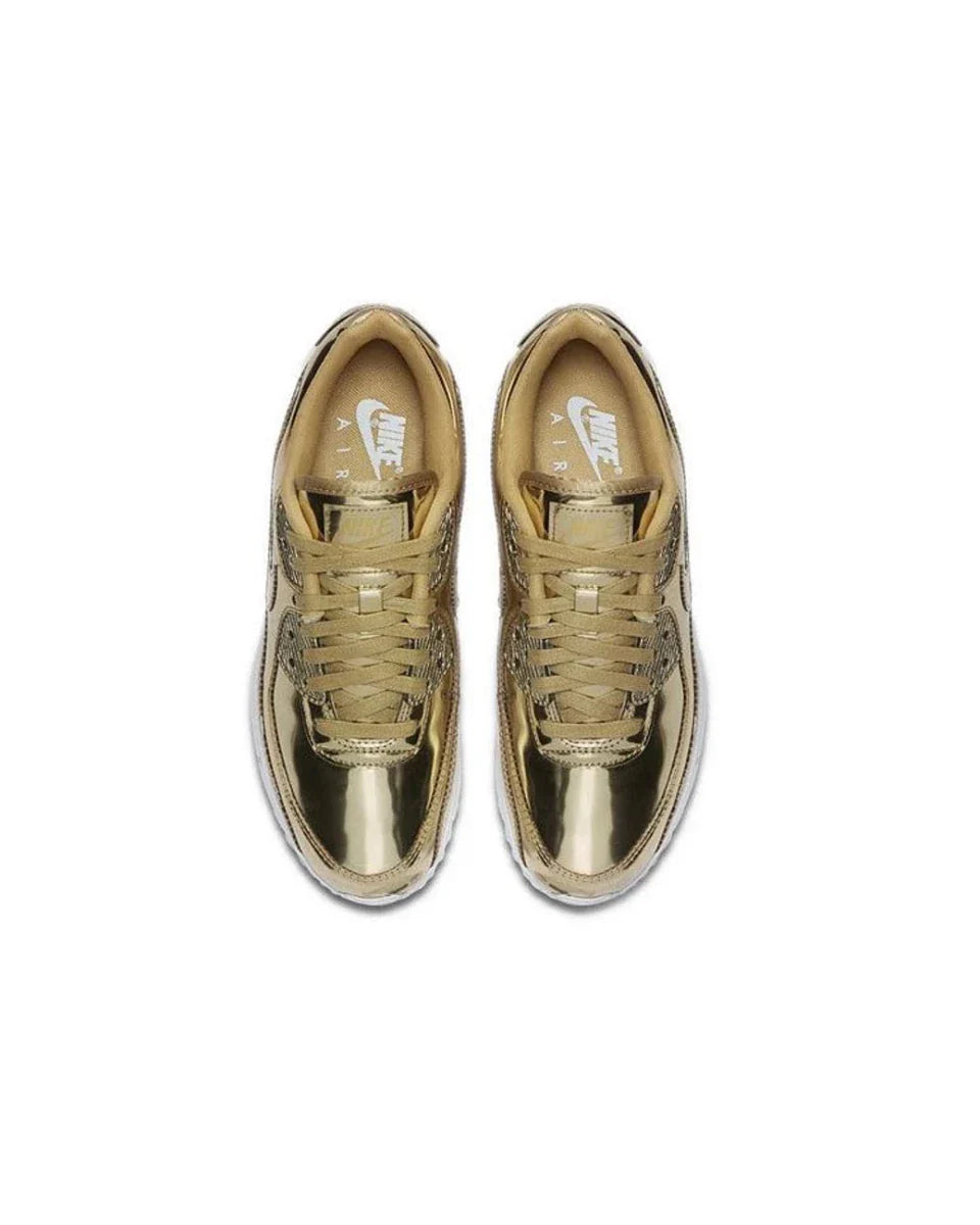 Nike Air Max 90 Metallic Pack - Gold Womens - DREAMWEAR