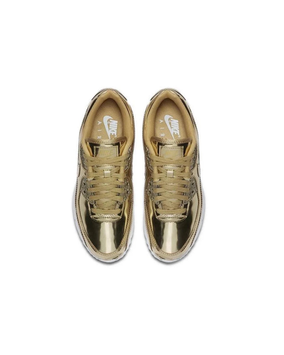 Nike Air Max 90 Metallic Pack - Gold Womens - DREAMWEAR