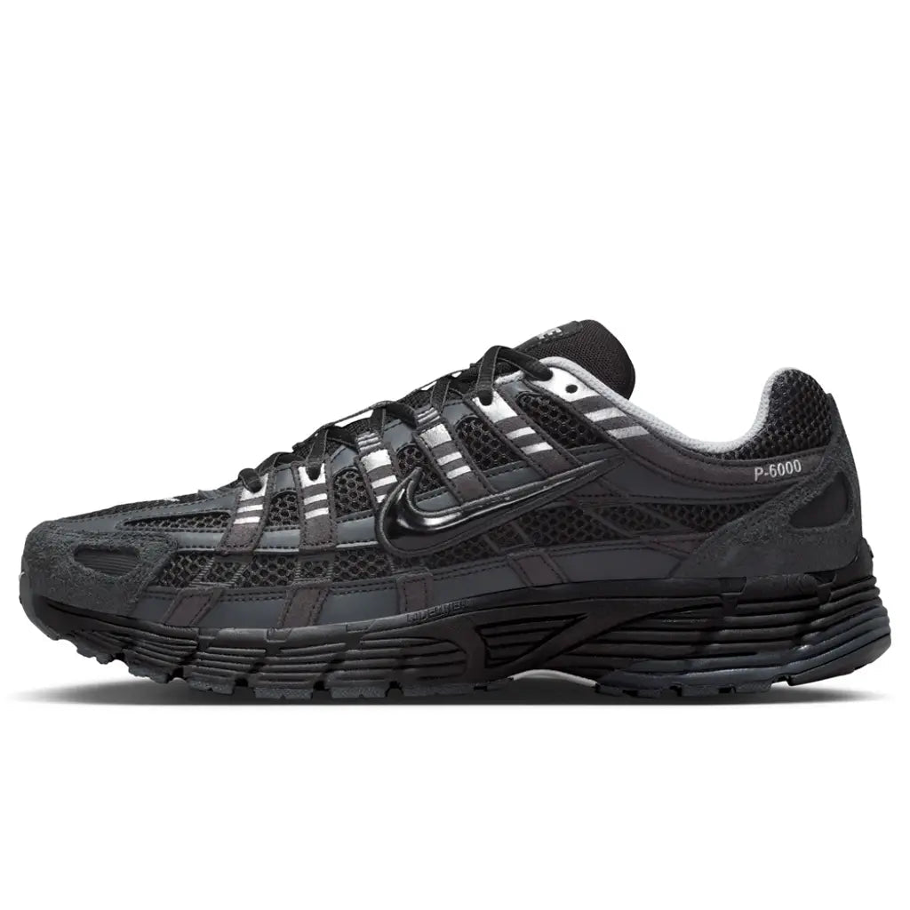 Nike P - 6000 — Black Metallic Silver - DREAMWEAR