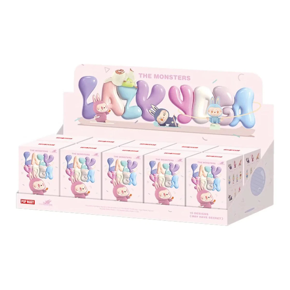 POP MART Labubu The Monsters Lazy Yoga Series Figure (Single Blind Box) - DREAMWEAR