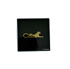 Cartier Vide Poche Panther Mini Tray Plate Leopard Animal Dish 2 set Auth New