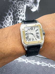 Cartier Santos 100 W20072X7 Mens 38mm x41mm Automatic