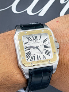 Cartier Santos 100 W20072X7 Mens 38mm x41mm Automatic