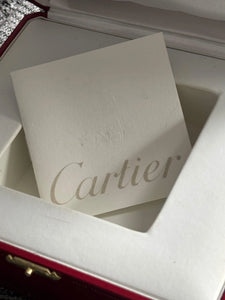 Cartier Santos 100 Medium Steel White Rubber Automatic Watch - PRE-LOVED