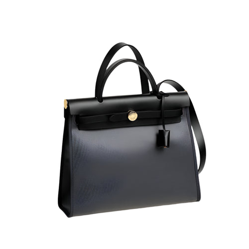 Hermes Herbag Zip 31 bag 'Gray & Black' 2025