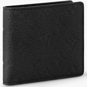 Louis Vuitton Eclipse LV Monogram Black Leather Bifold Wallet