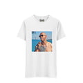 TOP G White Printed T-Shirt – Casual Unisex Tee - DREAMWEAR