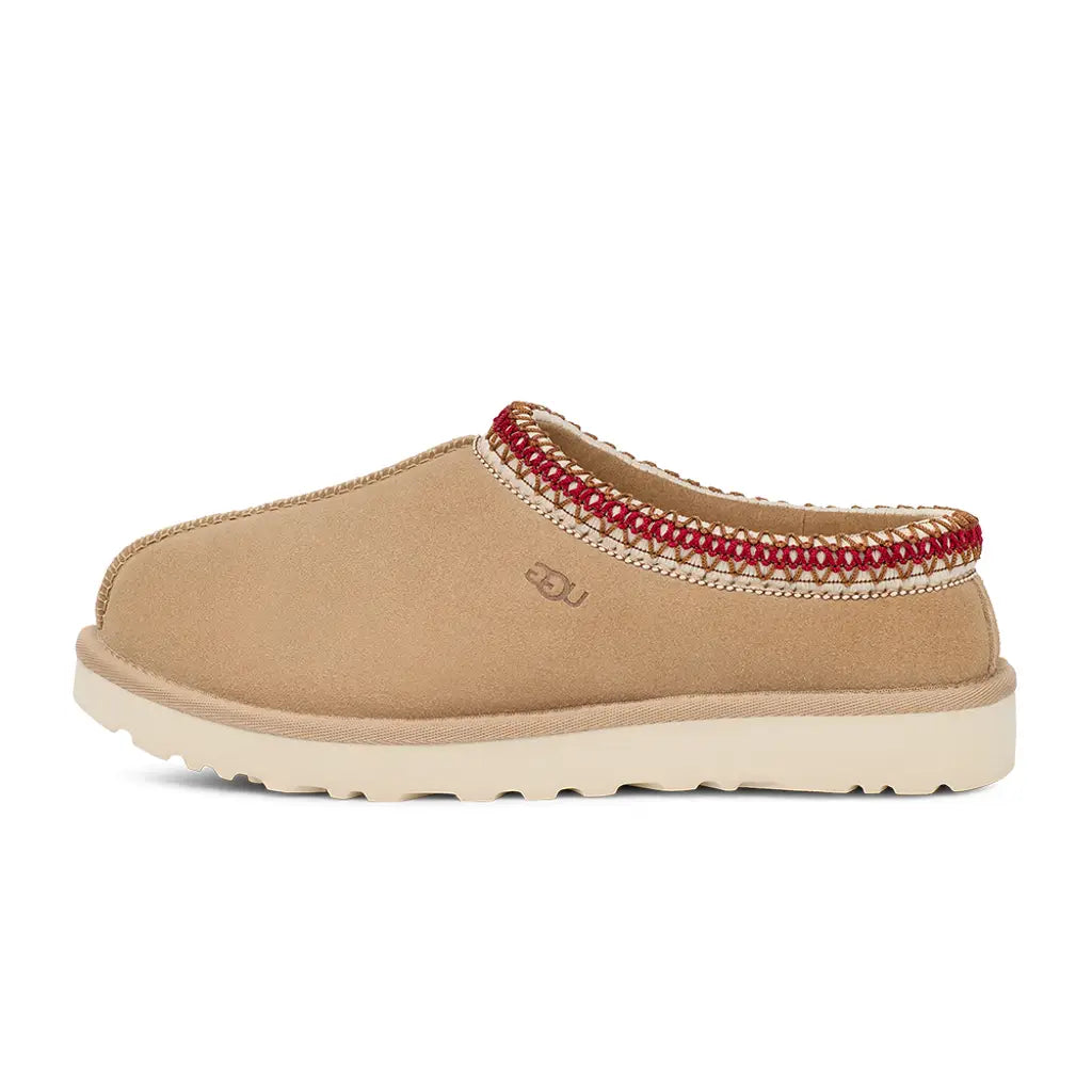 UGG Tasman Slipper - Sand & dark cherry