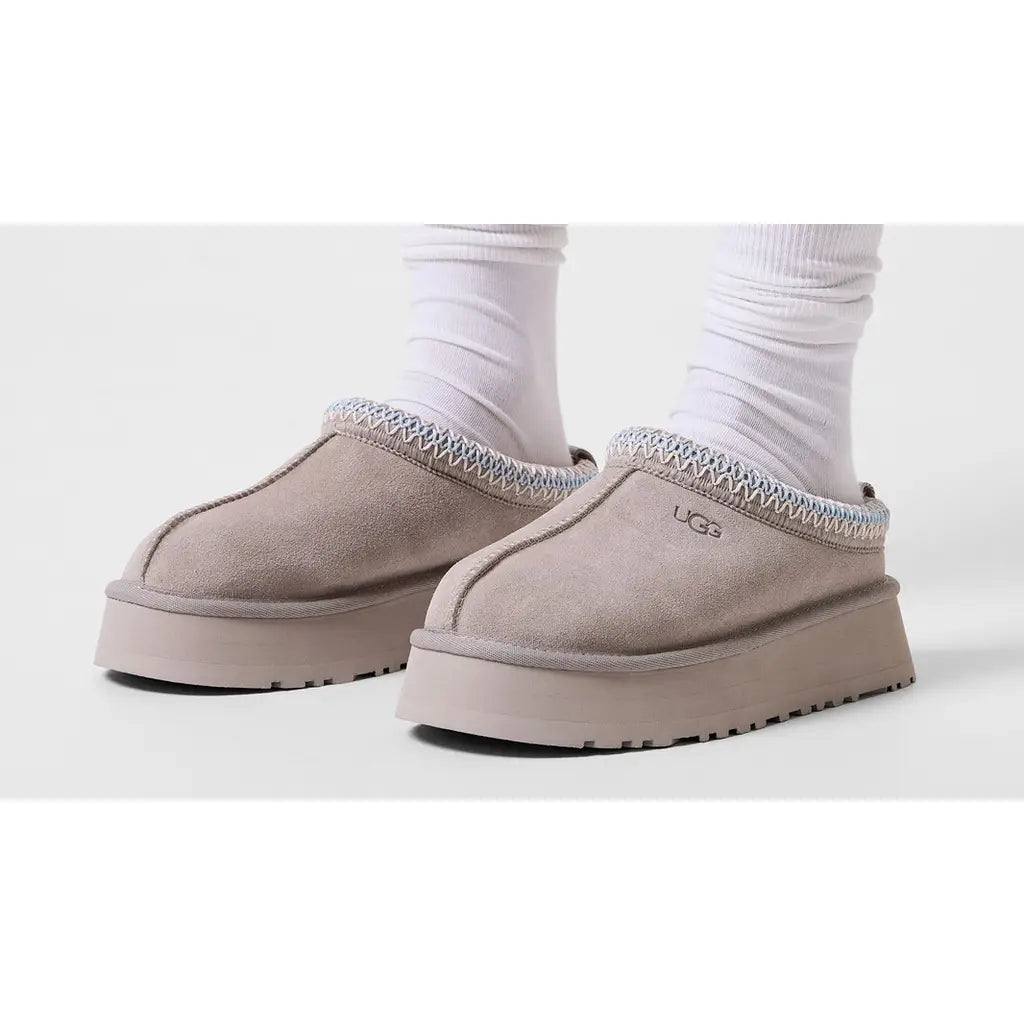 UGG Tazz Slipper - Campfire Grey | Women’s Platform Slippers
