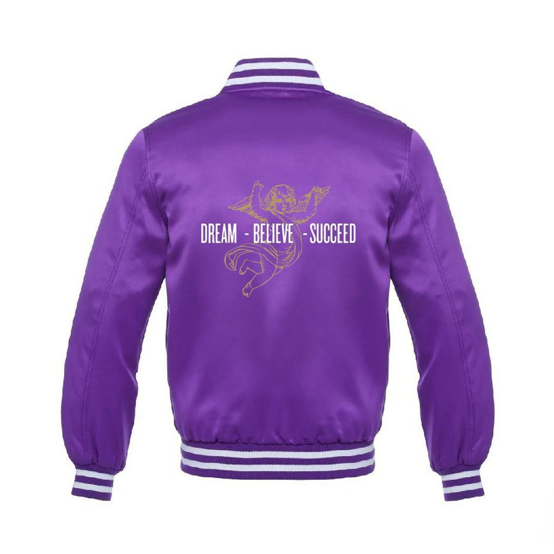VARSITY JACKET PURPLE - DREAMWEAR