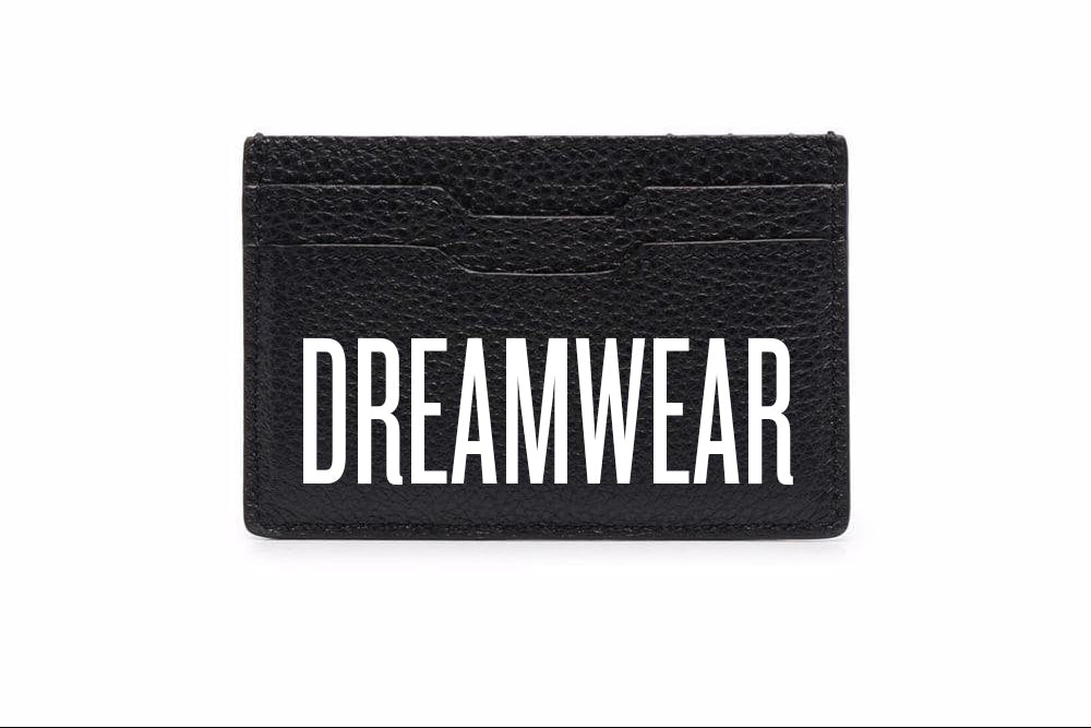 DREAMWEAR CARDHOLDER 'BLACK' - DREAMWEAR