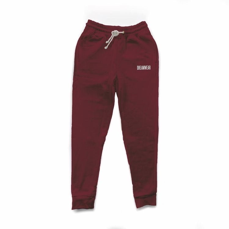 DREAMWEAR LEISURE JOGGER 'BURGUNDY' - DREAMWEAR