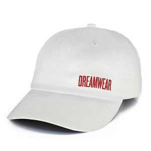 DREAMWEAR DAD HAT ‘WHITE’